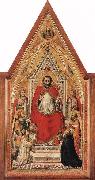 GIOTTO di Bondone The Stefaneschi Triptych: St Peter Enthroned china oil painting artist